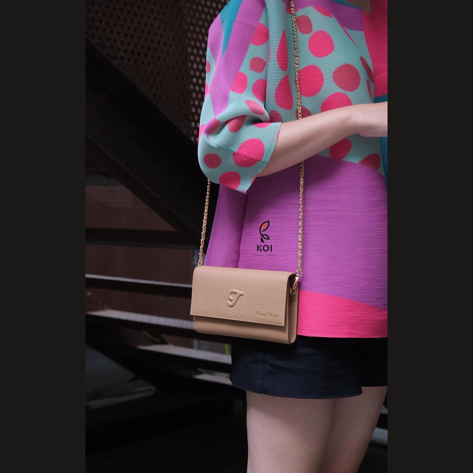 Wallet On Chain – Da Clemence – BurlyWood - Hình 3