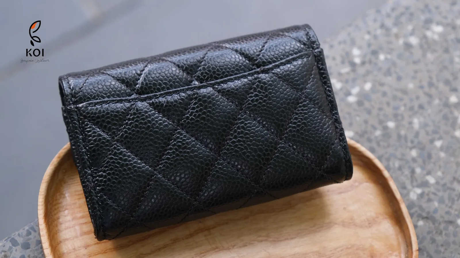 Ví Nữ Da – Da Carvia – Black - Hình 3