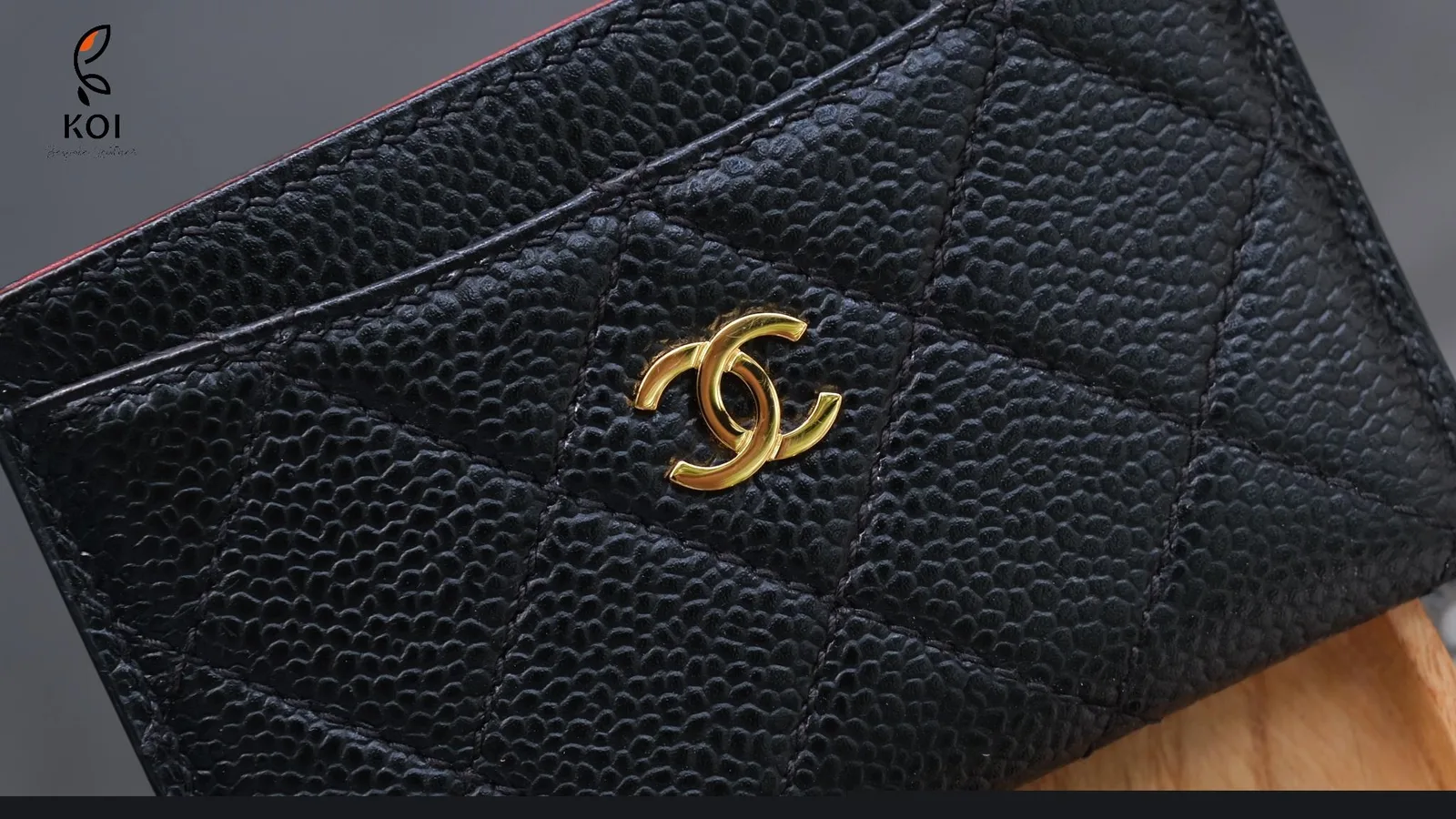 Card Holder Ví Đựng Thẻ – Da Carvia – Black - Hình 2