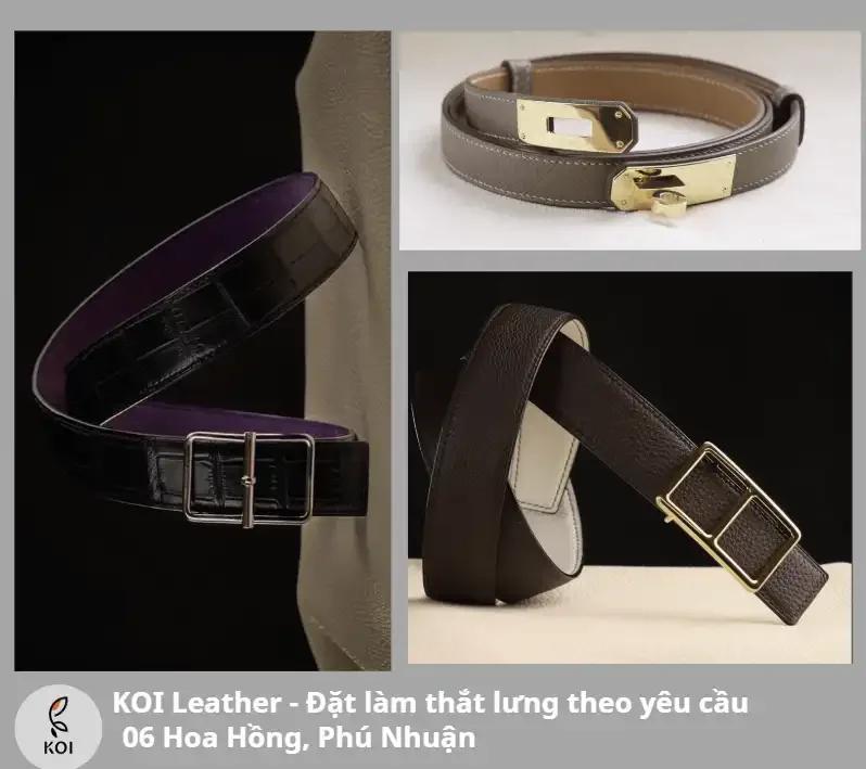 Đặt Làm Dây Nịt, Thắt Lưng Da Theo Yêu Cầu Tại Koi Leather