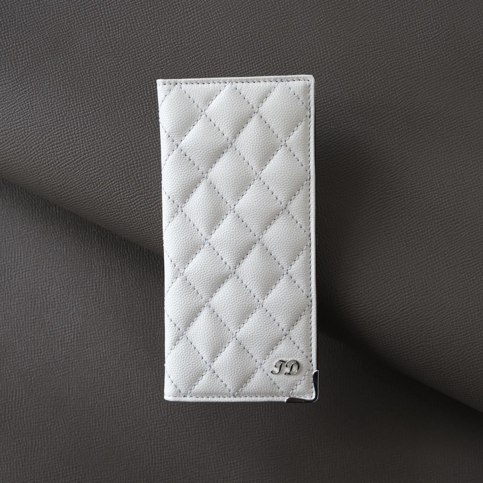 Long Money Clip – Da Caviar – White