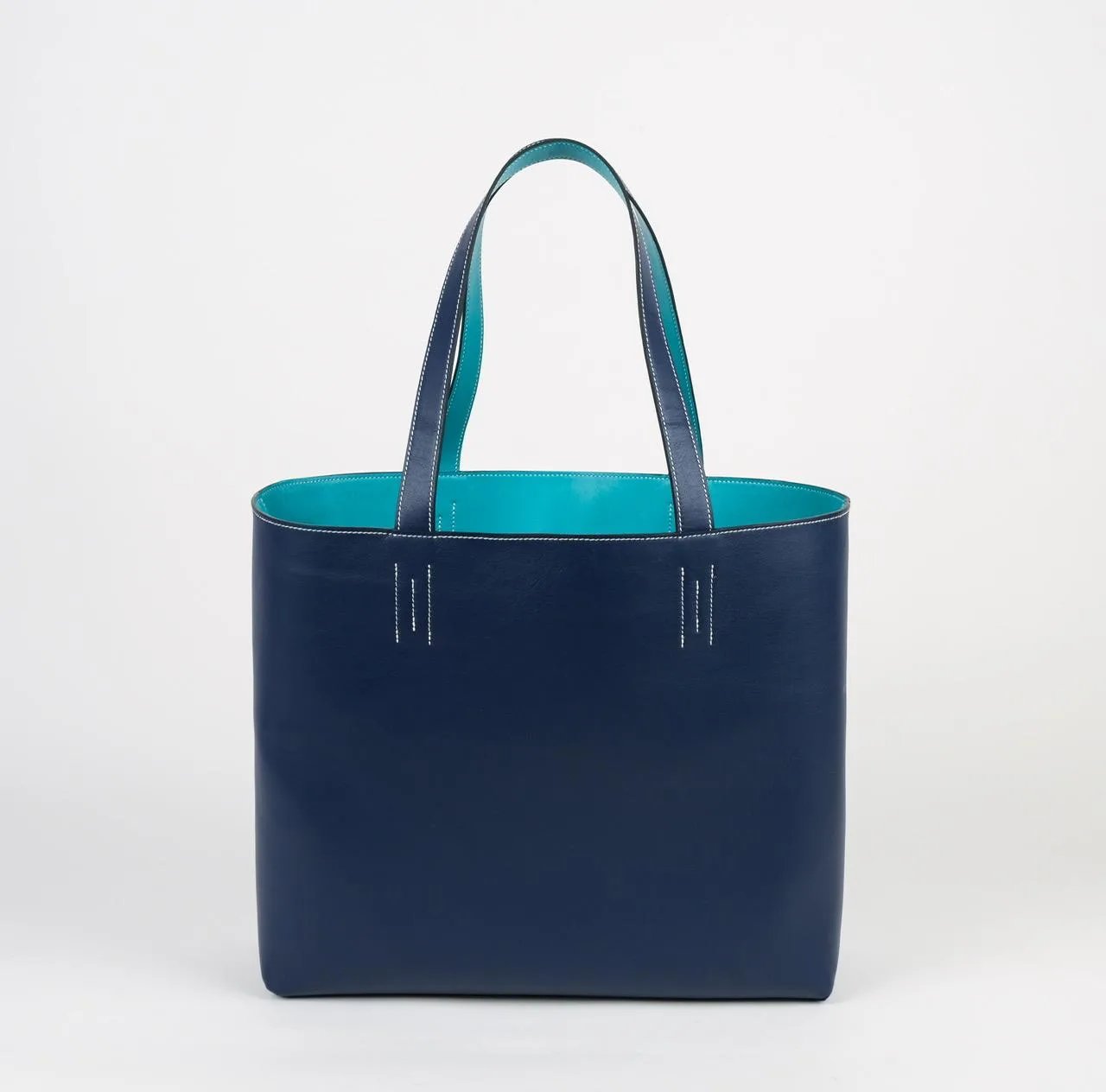 L!M ToteBag - Túi Tote Da Bò Nappa - 2 Side Reverse - KOI Leather