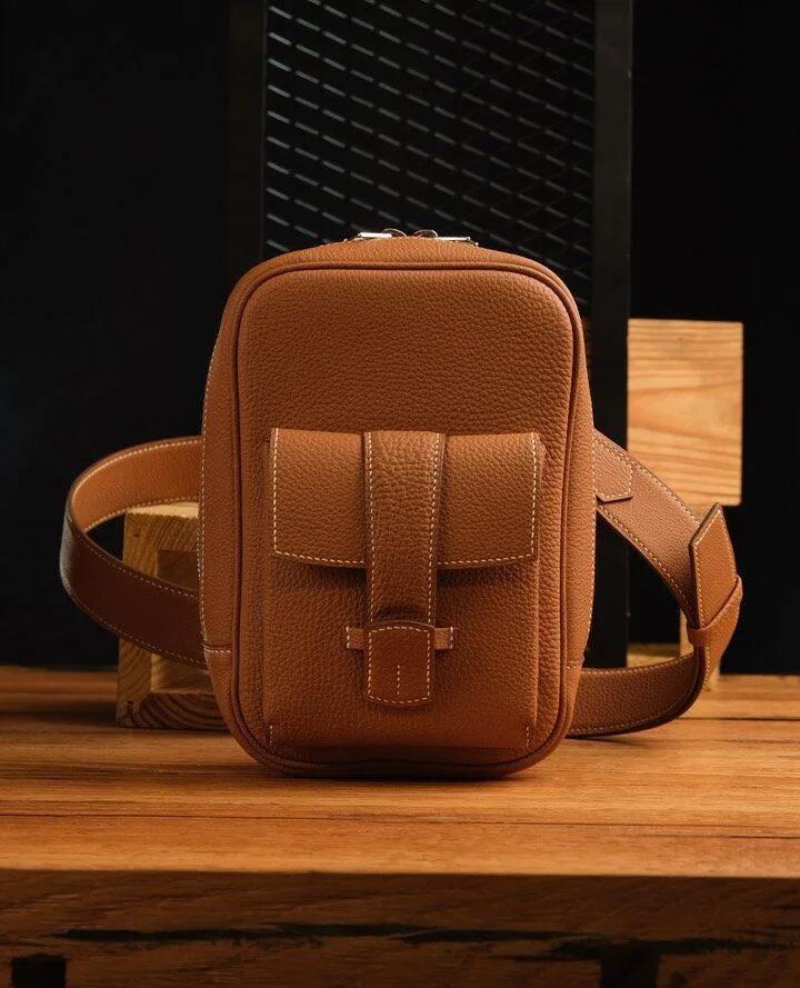 Milano Bag - Da Togo - Black - Gray - Pink - Brown - KOI Leather