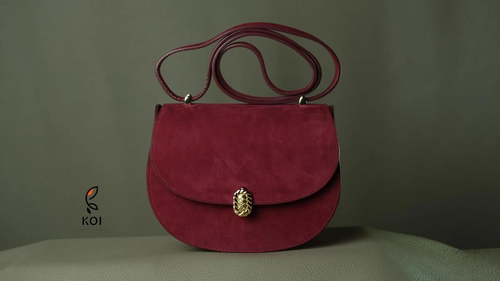 Mici Bag — Nubuck, 17 × 20 × 10 cm