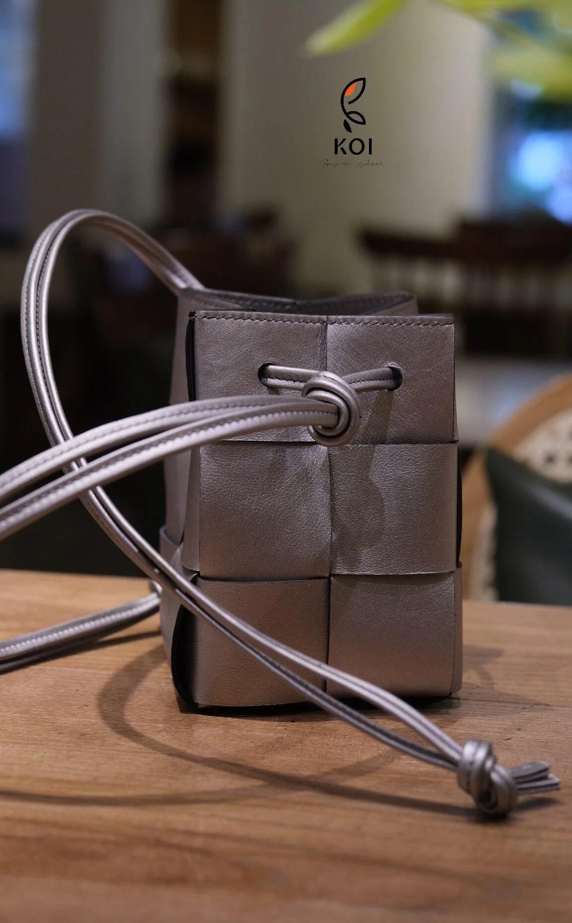 Woven Bag - Da Swift - Sliver - Hình 6