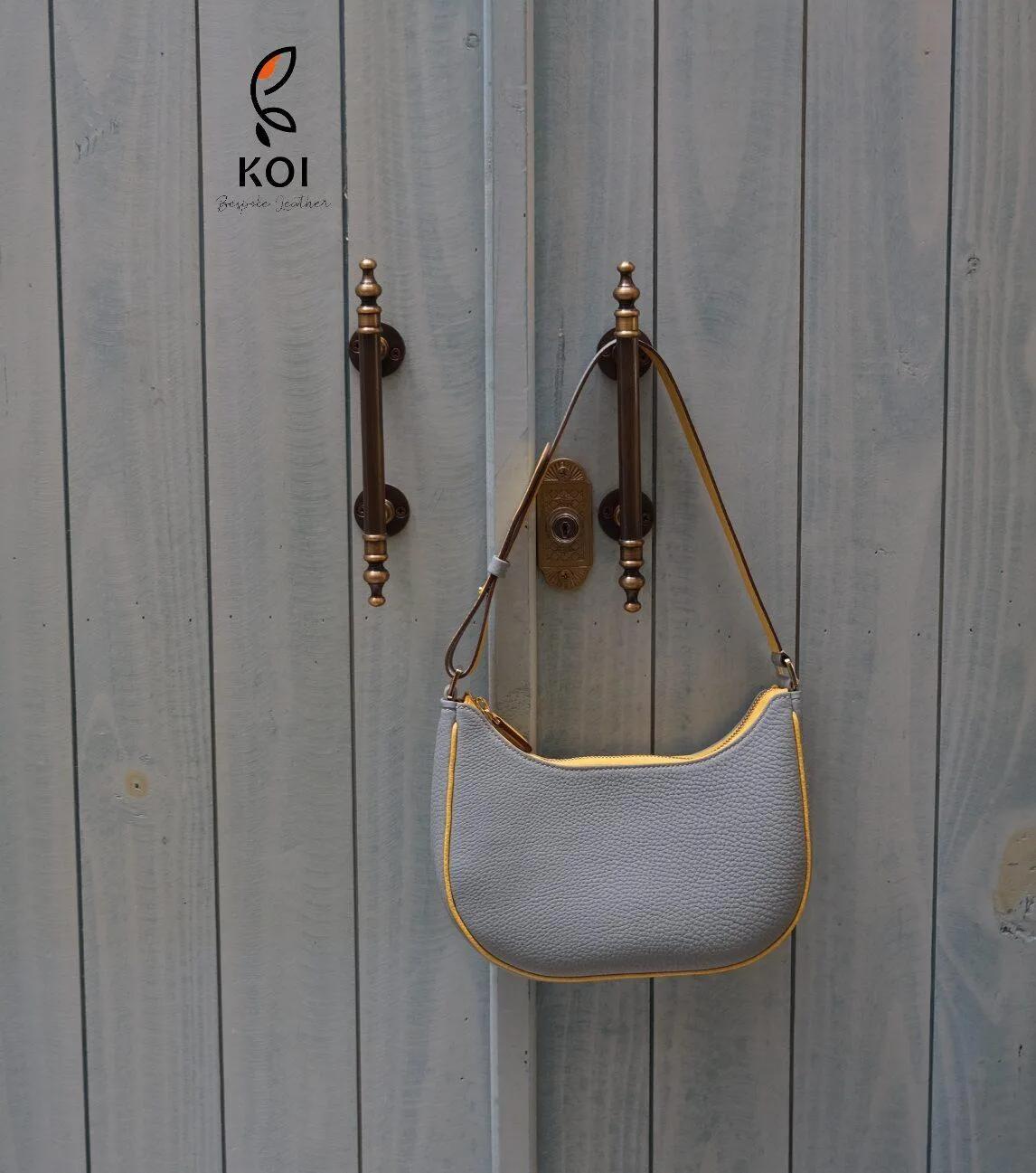 Kres Bag - Da Togo - SteelBlue - Hình 11