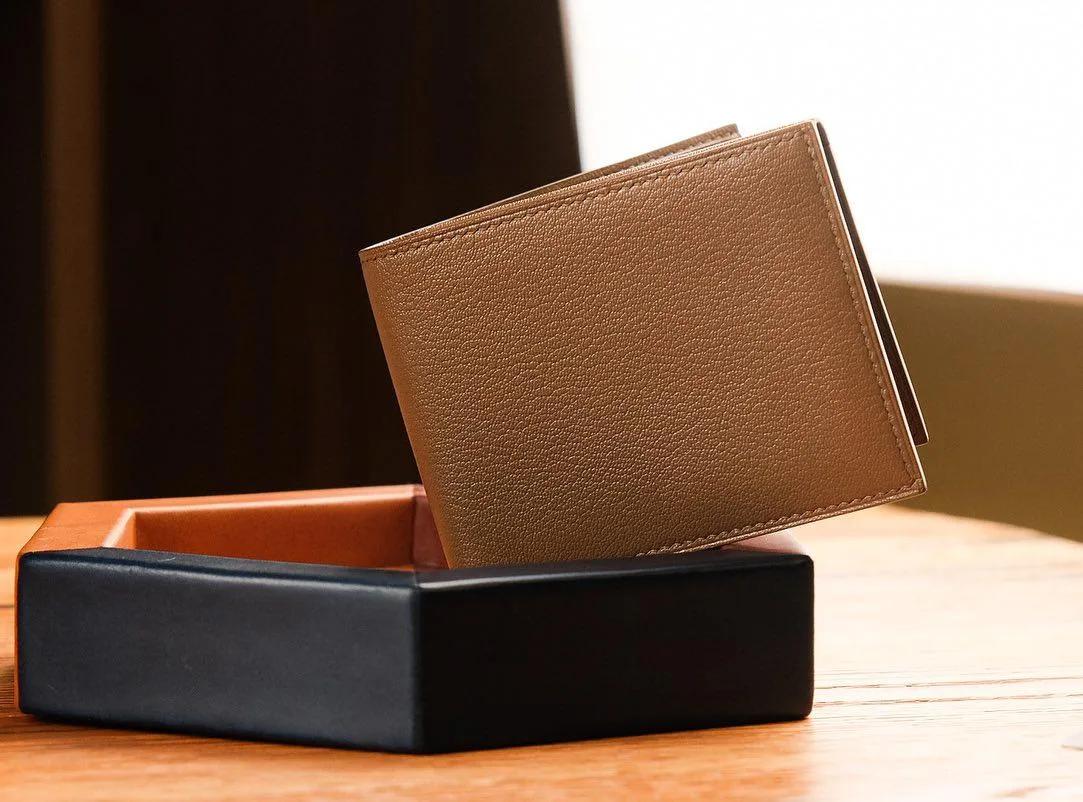 Ví Da Nam - Da Dê - Brown - KOI Leather