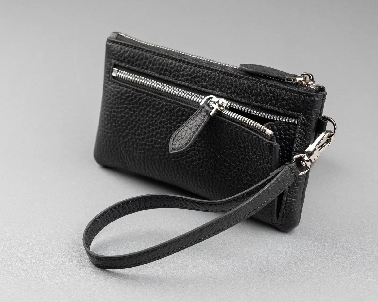 Ví Monte - Da Bê - Black, Pink, Brown... - KOI Leather