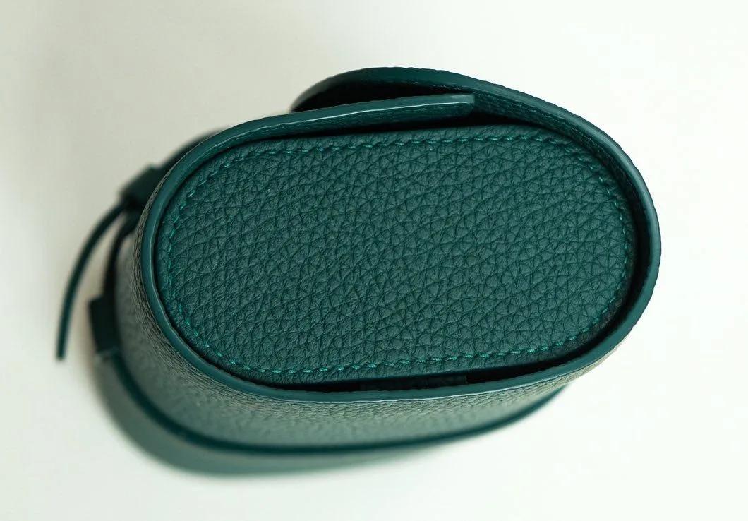 Travel Watch Case – Da Togo – Green - KOI Leather